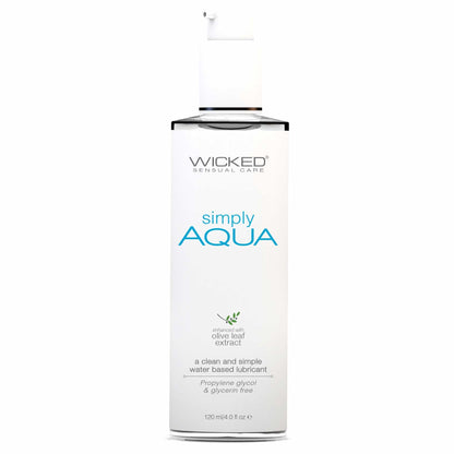 Wicked Simply Aqua Water-Based Lubricant
