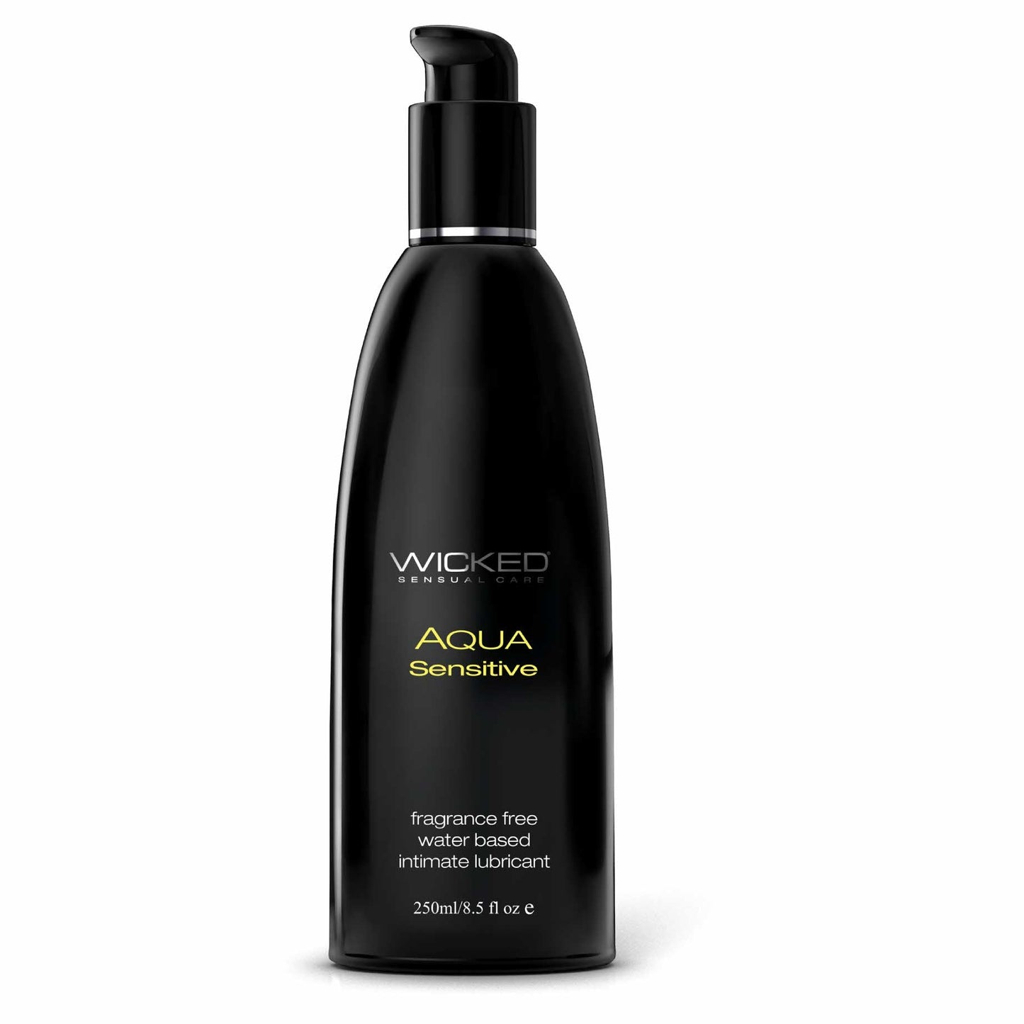 Wicked Aqua Sensitive Water-Based Hypoallergenic Unscented Lubricant