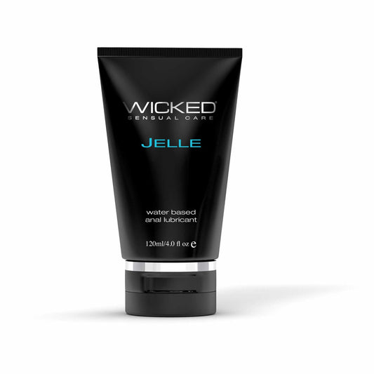 Wicked Jelle 4 oz Water-Based Fragrance-Free Anal Lubricant